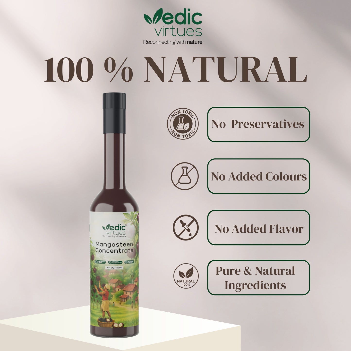 Mangosteen (Kokum) Concentrate I Sharbat I 100% Natural