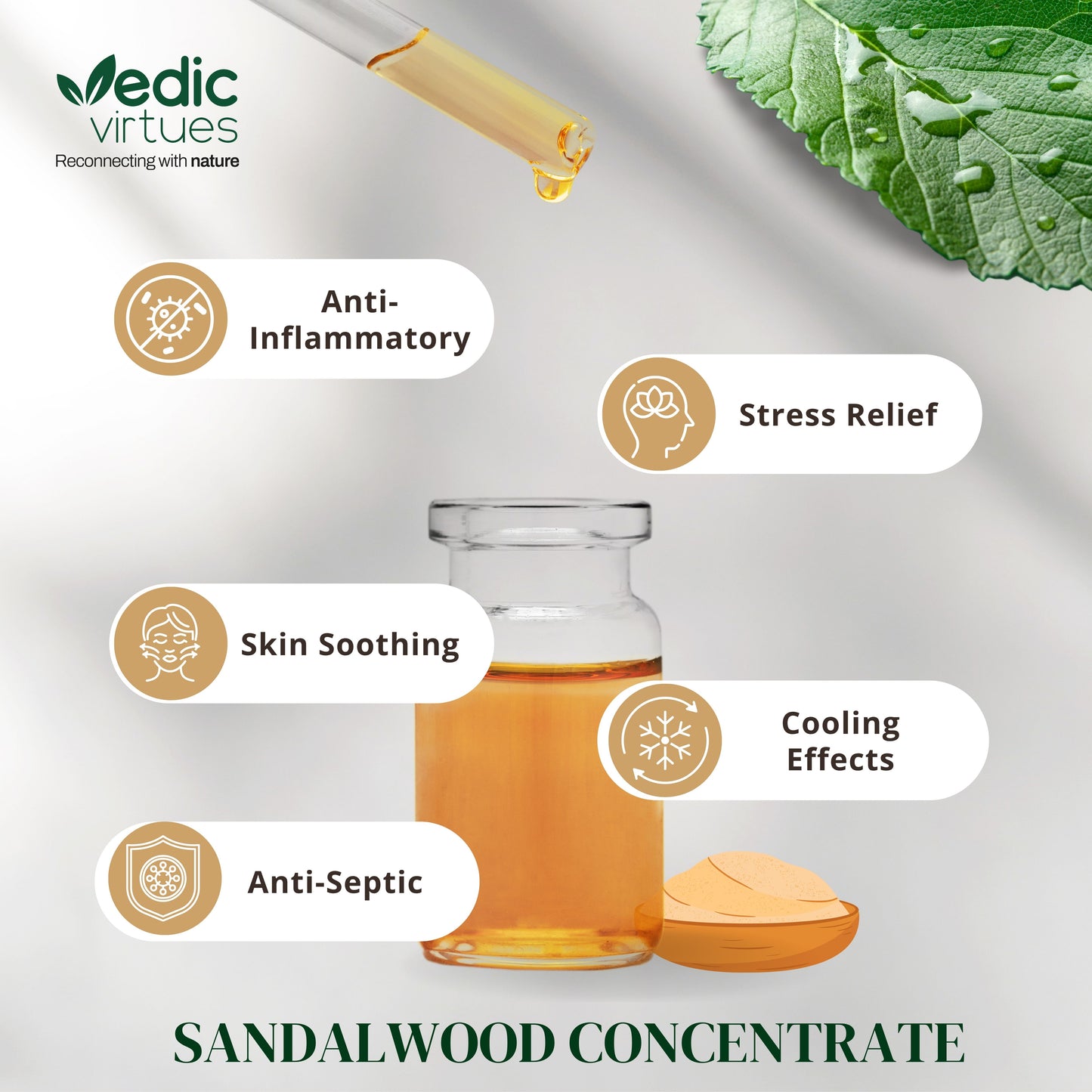 Sandalwood Concentrate I Sharbat I 100% Natural