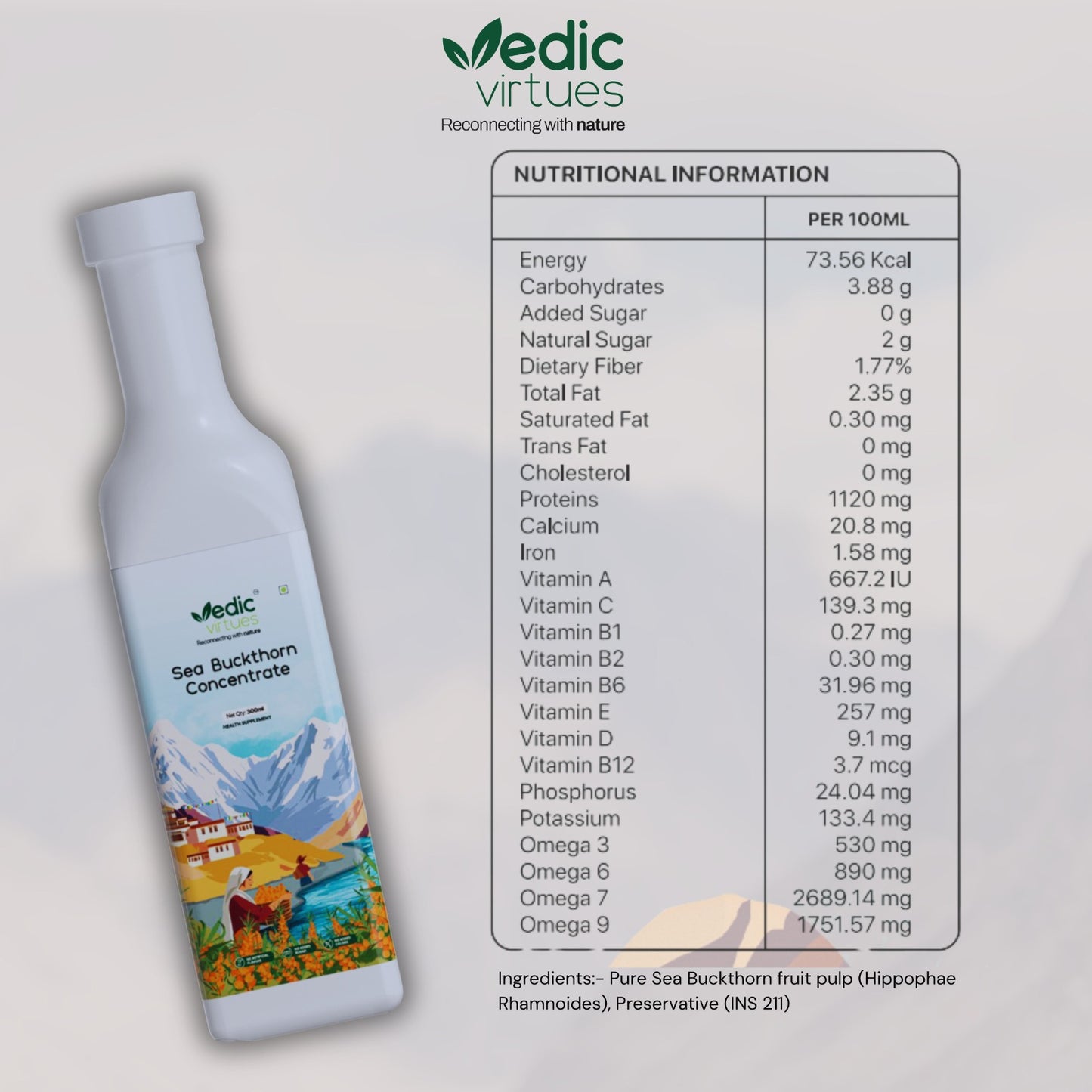 Himalayan Sea Buckthorn Concentrate