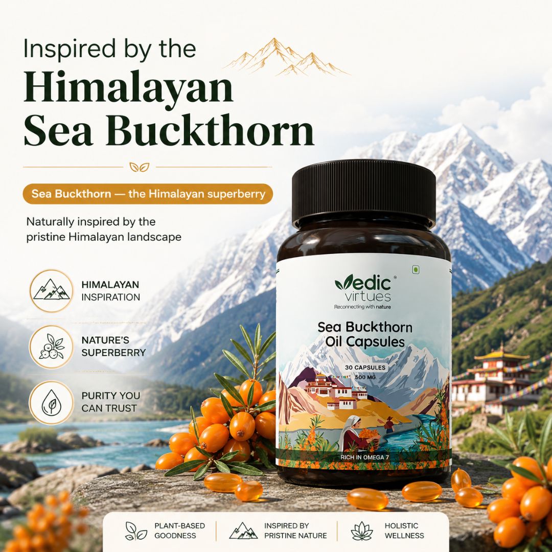 Himalayan Sea Buckthorn Oil Capsules