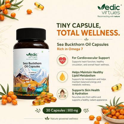 Sea Buckthorn Daily Wellness Kit - Concentrate & Capsule
