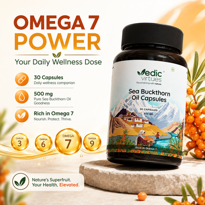 Sea Buckthorn Wellness Duo - Capsule & Oil