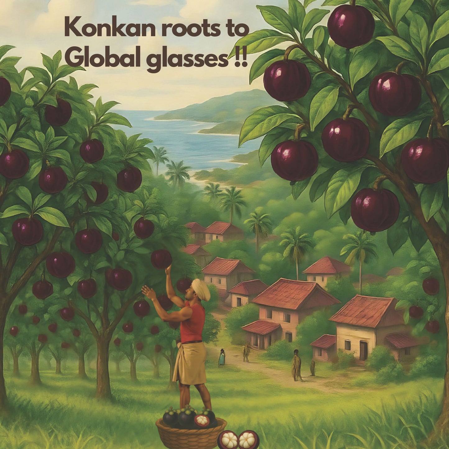 Mangosteen (Kokum) Concentrate I Sharbat I 100% Natural