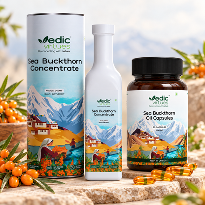 Sea Buckthorn Daily Wellness Kit - Concentrate & Capsule