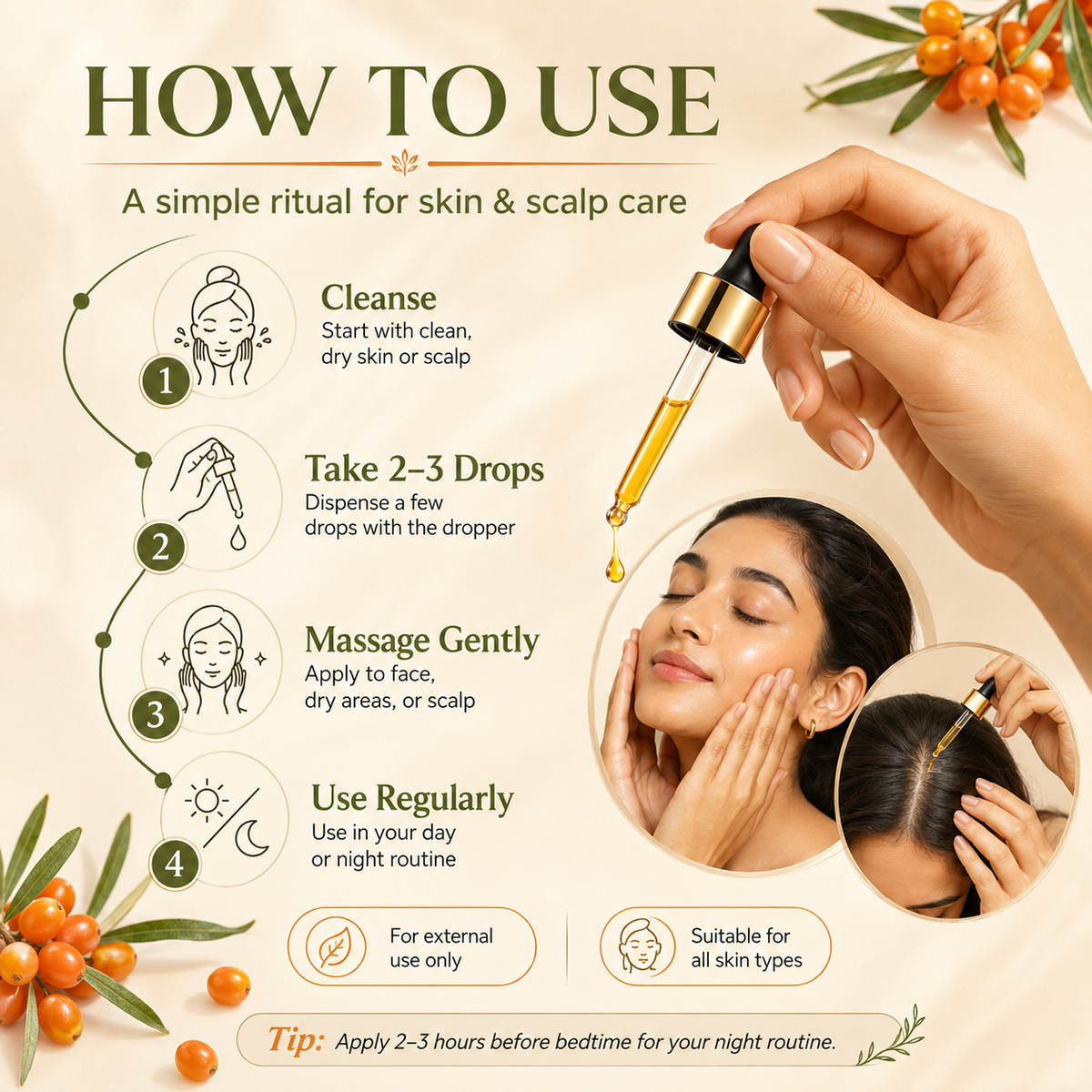 Himalayan Sea Buckthorn Nourishing Oil